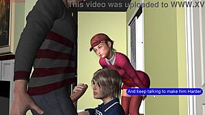 Rough Roleplay at Bus Stop with Shaved Pussy Creampie