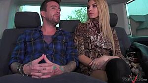 Freshly Divorced Model Uses Guy in Van for Hardcore Deepthroat Revenge