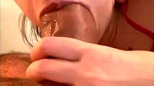 anastasia, the italian mistress, is training her slut on sucking huge cocks over the phone