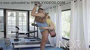 I’m Caught Fucking a Black Stud at the Gym, Oh No!