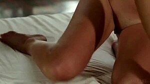 elen moore has fun in bathroom shower