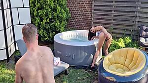 Gratis Jadilica Backstage-Bts Outdoor Solo Show Anal Masturbation!