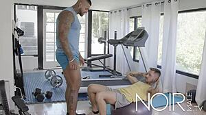 I’m Caught Fucking a Black Stud at the Gym, Oh No!