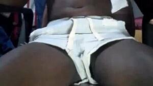 African teen sucks big black cock