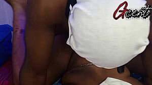 Girlfriend Moans Loudly as Monster Cock Fucks Her to Orgasm!