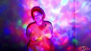 bbw goddess worship dance and oil her plump naked body