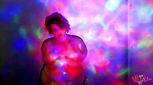 bbw goddess worship dance and oil her plump naked body