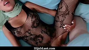 Calming Shy Hijab Stepmom With Big Cock Riding