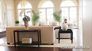 hey, latina havana ginger is pegging her husband with a strapon, what a twist!