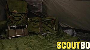 Austin And Oliver Twinks Sneak Bareback Tent Sex