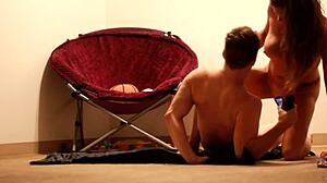 Rough Living Room Riding! 😏