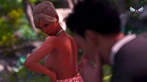 we fucked that shaved blondie in the park, licking her pussy and riding hard, amnesia style