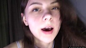 stepsister wanted some too, so they fucked all night away from parents