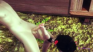 Yaoi Femboy 3D Mia Having Sex With Bubble Butt And Blowjob In Japanese Anime!