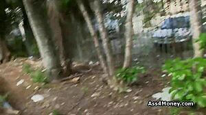 Banging sporty chick for cash?