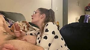 Look at this huge cock spraying cum all over those massive tits in a tight bodysuit