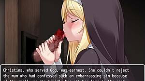 Cítím vášeň sestry Christiny v skupinový scéně