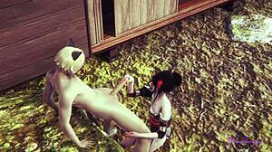 Yaoi Femboy 3D Mia Having Sex With Bubble Butt And Blowjob In Japanese Anime!