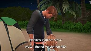 Outer Banks 3D hentai preview featuring detailed sex scenes in animated cartoon style