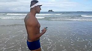 i met a hot latina on the beach n got a blowjob from paty bumbum outdoor