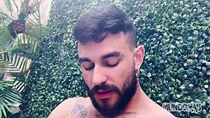 making of gay video with fun behind the scenes