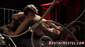 rough girl dominates excited young 18+ tourists bareback!