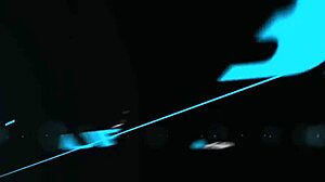 sexy girls use glass toy on each other's wet pussies in lesbian fun