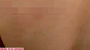 Brazilian hotwife Bruna Silva gives intense sex again after party at friend's house in trailer