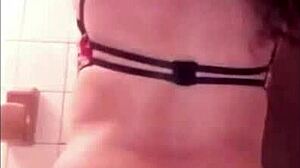 Latina slut shakes her ass in this casual video