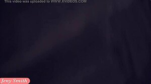 Jeny Smith Caught Naked in Office Elevator and Stairs