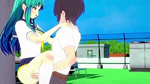 lum from urusei yatsura has intense sex in this 2022 hentai