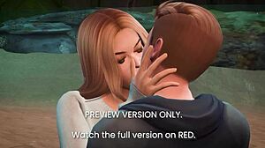 Outer Banks 3D hentai preview featuring detailed sex scenes in animated cartoon style