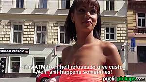 Isabella Christyn In Public Pickup! Hardcore Outdoor Action With Natural Tits!