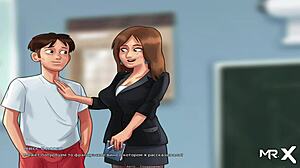 summertime saga episode where french teacher gets fucked