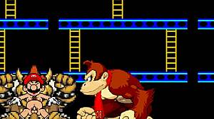 Bowser Koopa And Donkey Kong Vs Mario In Bareback Furry