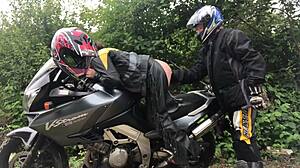 Nymphofist gay biker antyder extrem anal lek