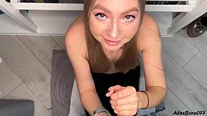 Amelie Dubon brought me to ORGASM with her sexy cumshot