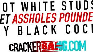 Interracial Gay Hardcore Sex In The Office With Virgin Ass!