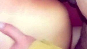 Follando duro en posición de perrito con latina peruvian redhead