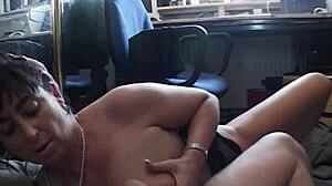 Office Fuck with Mature Brunette Slut! Handjob and More!