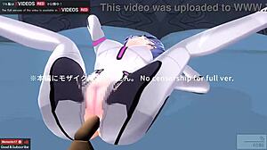 i watch asuka langley get her anal developed in eva hentai