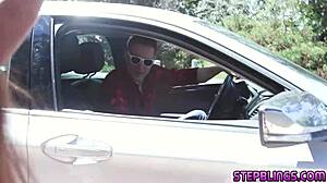 stepsisters gianna and savannah invite the stud for a close encounter