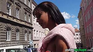 Isabella Christyn In Public Pickup! Hardcore Outdoor Action With Natural Tits!