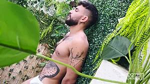 making of gay video with fun behind the scenes