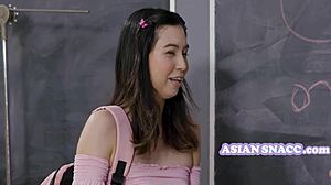 should teacher cross the line with asian student or nah?