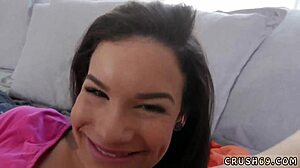 Is the teen step daughter selling pool sex for cash?