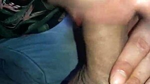 new slut with small tits giving blowjob