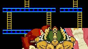Bowser Koopa And Donkey Kong Vs Mario In Bareback Furry