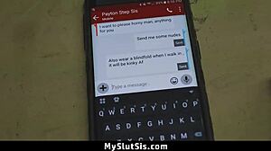 peyton robbie lets stepbro practice on her