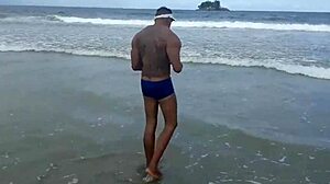 i met a hot latina on the beach n got a blowjob from paty bumbum outdoor